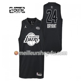 Maillot Basket Enfant Los Angeles Lakers Kobe Bryant 24 2018 All Star Jordan Brand Noir Swingman